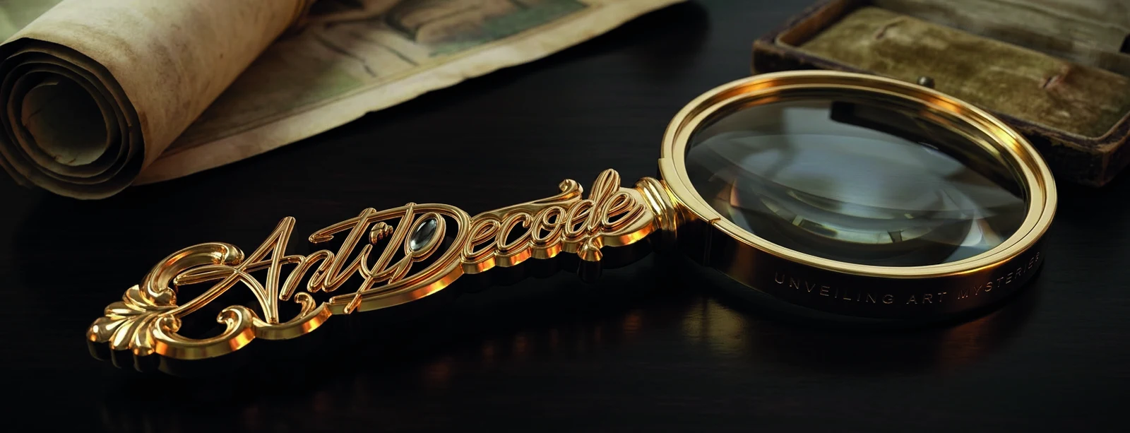 ArtiDecode Golden Magnifying Lens